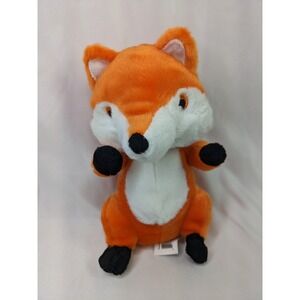 Walmart Orange Fox Plush 8 Inch Stuffed Animal Toy